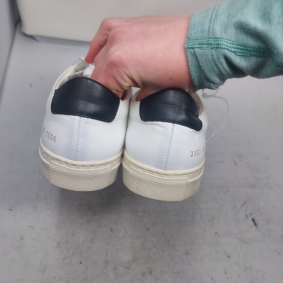 Common Projects White Retro Classic Low Top Womens Sneaker - Picture 10 of 11